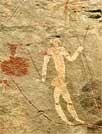 Khoisan Rock Art Figure