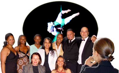 CFC Imbongi Awards picturing the CFC team Bianca Mpahlaza, Nonkanyiso Nyilika, Lisolomzi Nkitha, Candice Christians, Abigal Malamba, Laurence Mitchell, Glenn Gillis, Marlow De Mardt and Debra Bentham