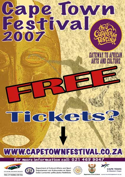 Cape Town Festival 2007 poster
