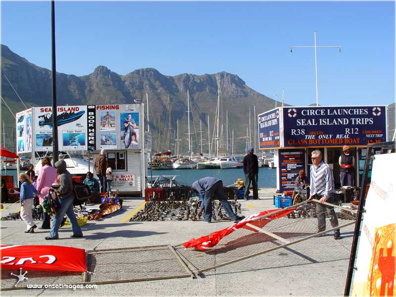 Re-erecting the beer-garden's fence