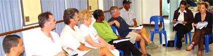 Timothy Jacobs, Chris Dyzel, Ian McPherson, Nia van Damme-Sutherland, Maria Ngetu, Mike Kokhuis, Chris Frechos , Megan Adams, Mariette du Toit